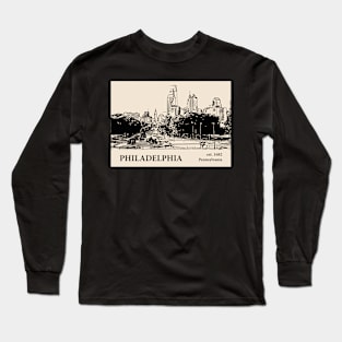 Philadelphia - Pennsylvania Long Sleeve T-Shirt